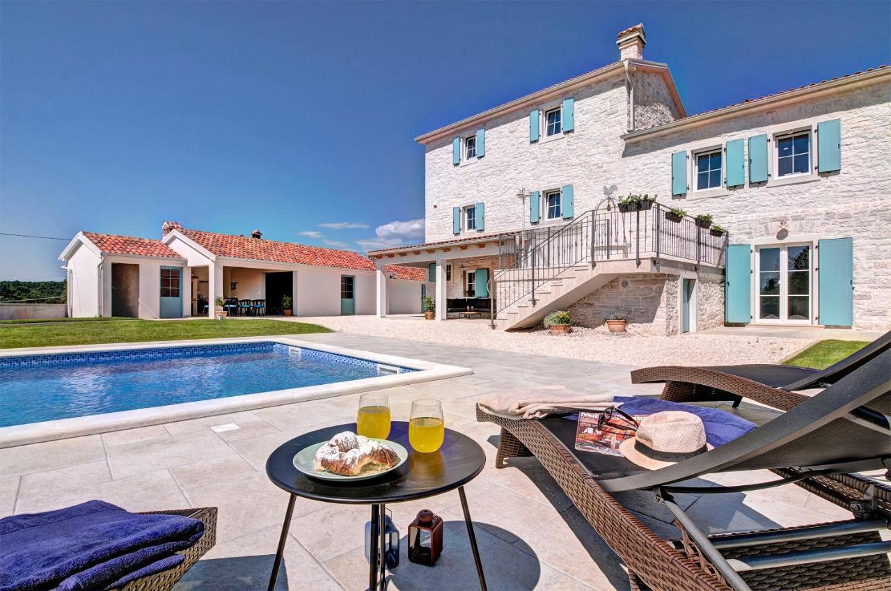 Stone Villa Milic With Private Pool In Barat, Istria Barat  Exterior foto