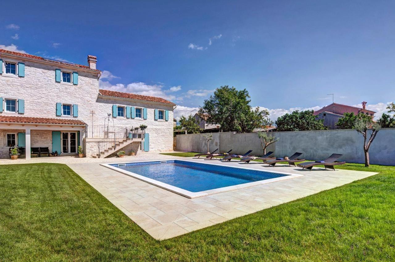 Stone Villa Milic With Private Pool In Barat, Istria Barat  Exterior foto